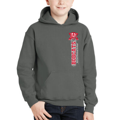 Bobcats Vertical - Youth Heavy Blend Hooded Sweatshirt Thumbnail