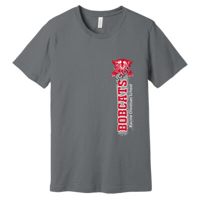 Bobcats Vertical Premium Softspun Tee Thumbnail