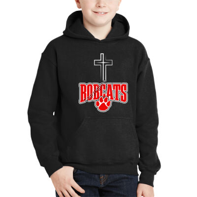 Bobcats - Youth Heavy Blend Hooded Sweatshirt Thumbnail