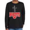 Youth Heavy Cotton 100% Cotton Long Sleeve T Shirt Thumbnail